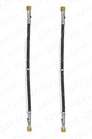 Hydrogen, ammonia tube bundle car loading and unloading hose