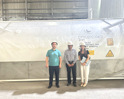 Indian customers visit, sign ISOTANK procurement contract, expand cooperation areas 8 1698029572747380