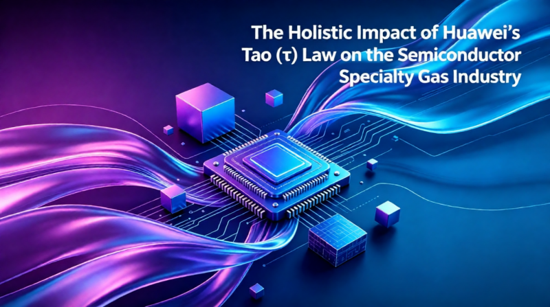 Huawei Tau (τ) Law's Impact on the Entire Dimension of the Semiconductor specialty gases Industry high purity industrial gas 6 5海报 副本 1 specialty gas for industrial use